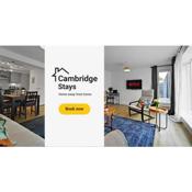 Cambridge Stays Riverside 2BR Apartment-Central-Parking-Shared Garden