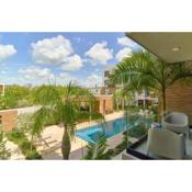 New! Elegant Comfy Pool View Apartment At Cap Cana