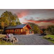 The George Cabin - Log Cabin in Wales with Hot tub