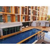1 Double bedroom Swimming pool Apartment for Rent in UdonThani With Gym Laundry