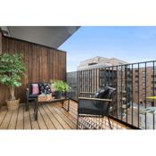10 min to Oslo senter Beautiful and newly performed 2-room rooms wih large, sunny balcony of 9 sqm