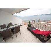 Apartment in Pisak with sea view, terrace, air conditioning WiFi 3340-6