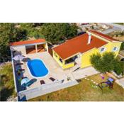 Awesome home in Vinjerac with 4 Bedrooms, WiFi and Outdoor swimming pool