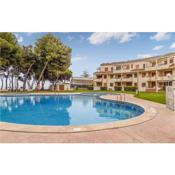 Beautiful apartment in Alcanar with Outdoor swimming pool and 2 Bedrooms