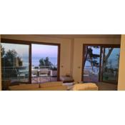 Cokkinis villa with beautiful sea view total relax