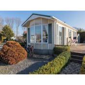 Detached chalet on a holiday park with two terraces, near Alkmaar