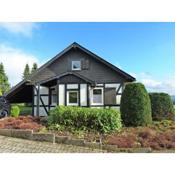Detached holiday home in the Sauerland near Winterberg with terrace and garden