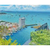 EDGE Central Pattaya SeaView Residence with Infinity Pool & Free Netflix
