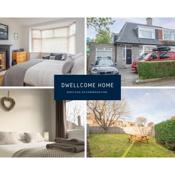 Find Dwellcome Home Ltd 5 Double Bedroom Semi 2 & Half Bathroom garden and drive parking for 2 vehicles