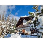 Half chalet with garden & balcony - 4' to the lake