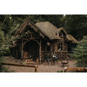 Hansel and Gretel House in the Woods