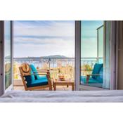 L9 Villefranche Bay view Suite / Terrasse &AC 2 rooms