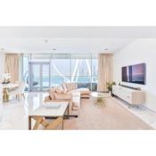 Luxury 2 BR Beachfront Apt w stunning sea view