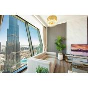 Magnificent New 3 BR with Stunning View to Burj Khalifa & Fountain view