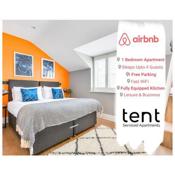 Modern 1 BR apt near town centre by Tent serviced apartments