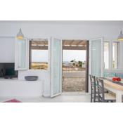 Naxos beachfront private villa with pool