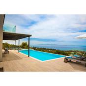 New Villa Blue with private pool at Trapezaki