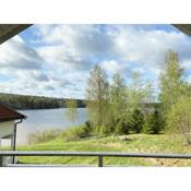 Nice holiday home in Bengtsfors with lake view