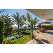 Pool garden and sea view - Villa Hibiscus