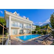 Private Pool Villa with Luxury Architecture for 8 People in Fethiye, Ölüdeniz - AWZ 206