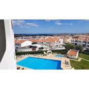 Studio with sea view shared pool and furnished balcony at Albufeira 2 km away from the beach