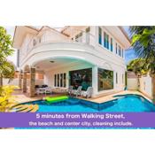 TEWAREE VILLA - PATTAYA HOLIDAY HOUSE WALKING STREET 4 bedrooms