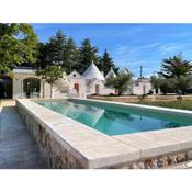 Trullo Panna Fragola - Exclusive Villa with 4 Bedrooms suites & Private pool