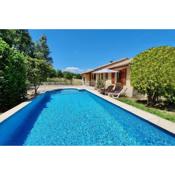 'Villa Nizas' with private pool and garden.