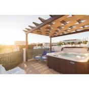 Villa Ria Rose, Alto da Ria 23 - jacuzzi and beach